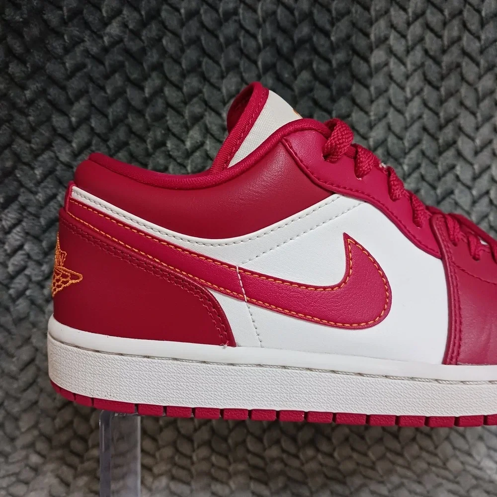 Jordan 1 Low Cardinal Red 2022 Men's Sneakers Shoes Size 8.5